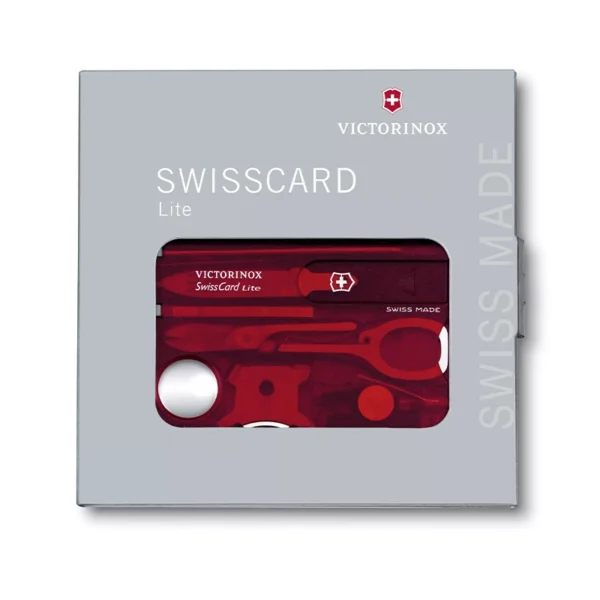 SWISS CARD LITE | 13 Funciones, Rojo - 0.7300.T - Imagen 4