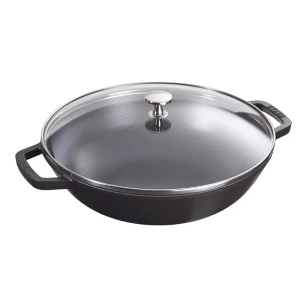 WOK PEQUEÑO | Hierro Fundido, Negro 30 cm - 40511-344