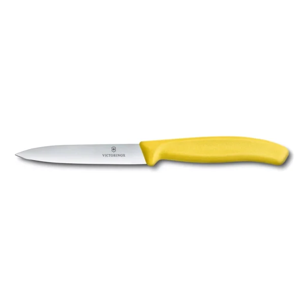 Swiss Classic Amarillo | Cuchillo Mondador Filo Recto 10 cm - 6.7706.L118