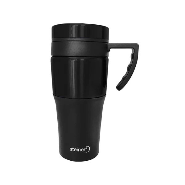 Taza Térmica | Acero Inoxidable, Negro 420 ml - GL-SM227BK