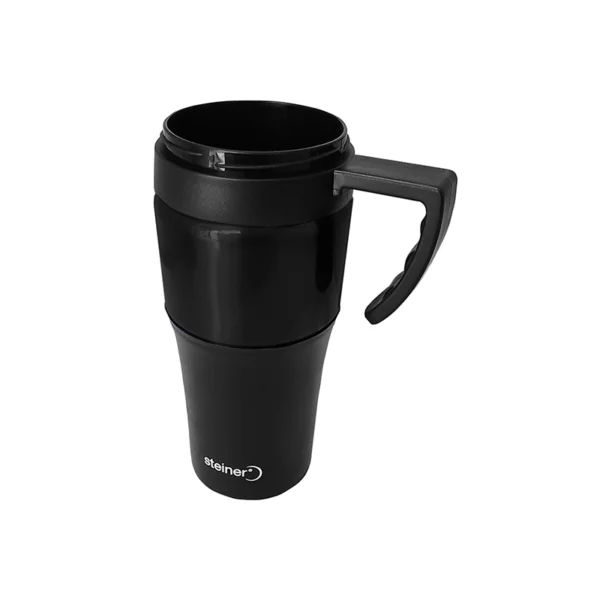 Taza Térmica | Acero Inoxidable, Negro 420 ml - GL-SM227BK - Imagen 2