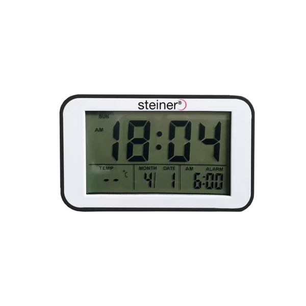 Reloj Despertador | Digital Rectangular, Negro - L12002BK