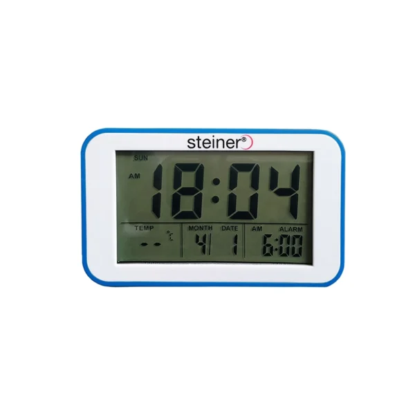 Reloj Despertador | Digital rectangular, Azul - L12002BL