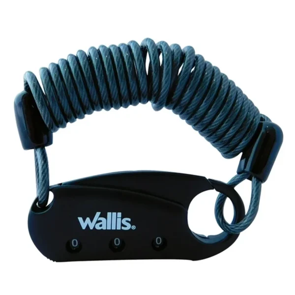 Wallis | Candado para Viaje de combinación con gancho y cable - A810312