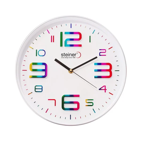 Reloj de Pared | Análogo, Blanco Ø 30 cm – STWA24-3436WH