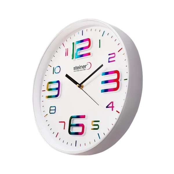 Reloj de Pared | Análogo, Blanco Ø 30 cm – STWA24-3436WH - Imagen 2