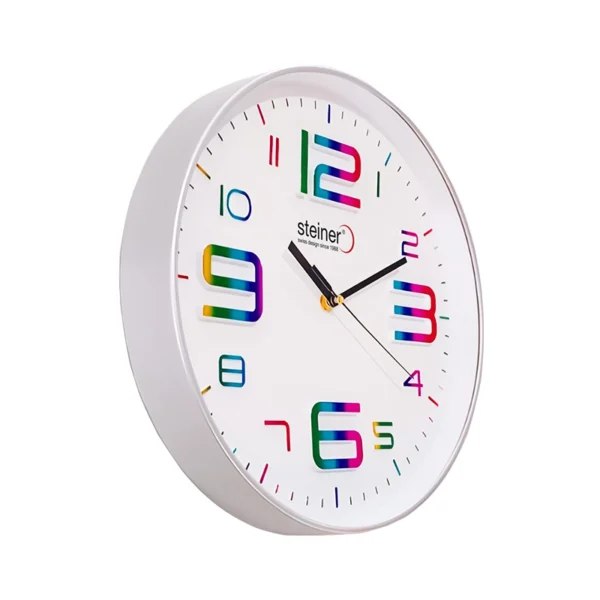 Reloj de Pared | Análogo, Blanco Ø 30 cm – STWA24-3436WH - Imagen 3