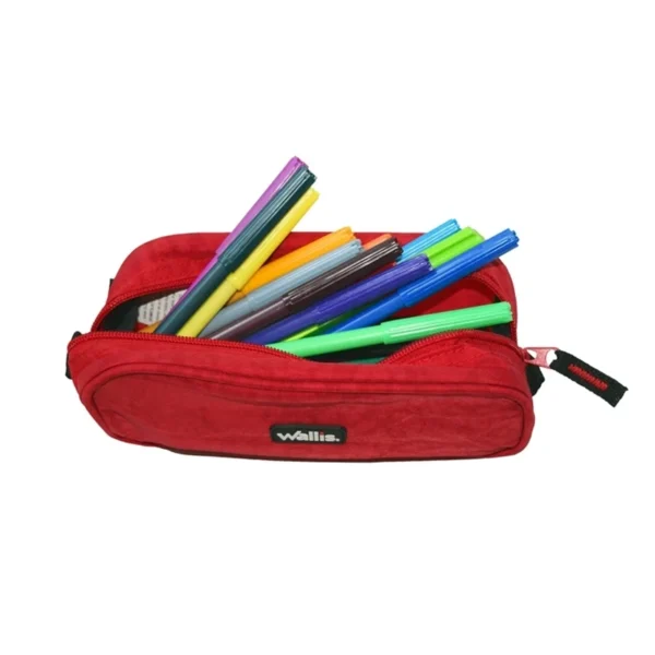 Wallis | Estuche multiusos Nylon Camping, rojo - P040149 - Imagen 2