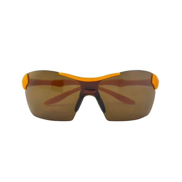 Wallis | Lentes deportivos café armazón con varillas naranja - S2009225