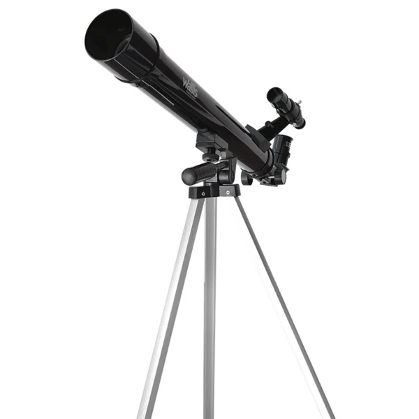 Wallis | Telescopio refractor con montura altazimutal 600 x 50 mm, negro - TE610322