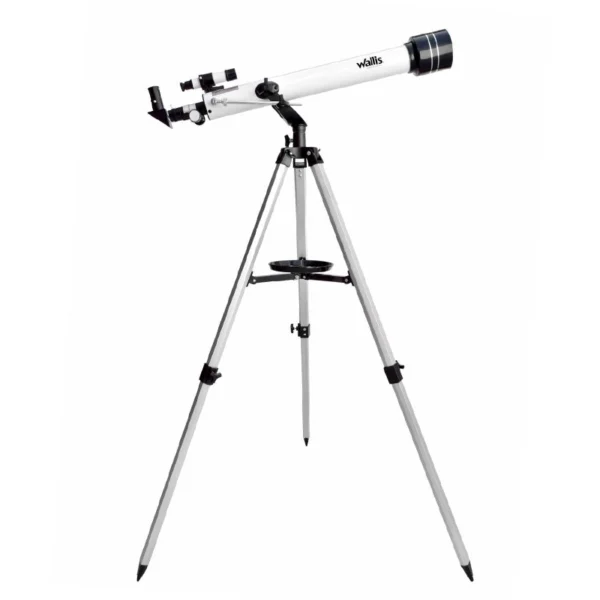 Wallis | Telescopio Refractor con montura altazimutal, amp.525 x, 700 mm x 60 mm, blanco - TE610711