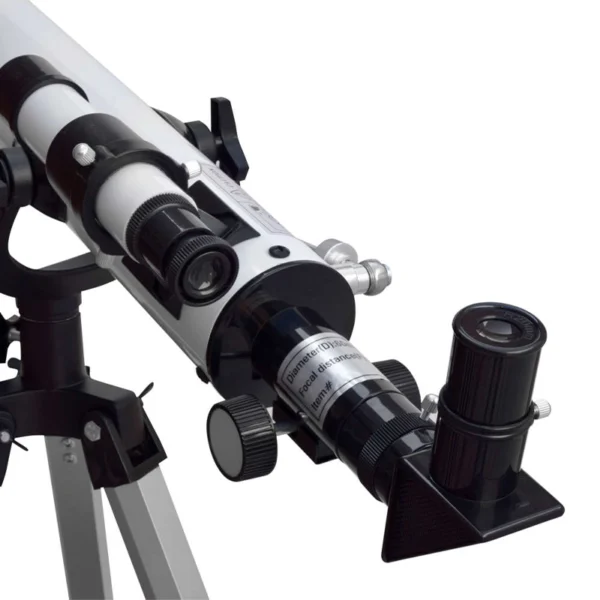 Wallis | Telescopio Refractor con montura altazimutal, amp.525 x, 700 mm x 60 mm, blanco - TE610711 - Imagen 3