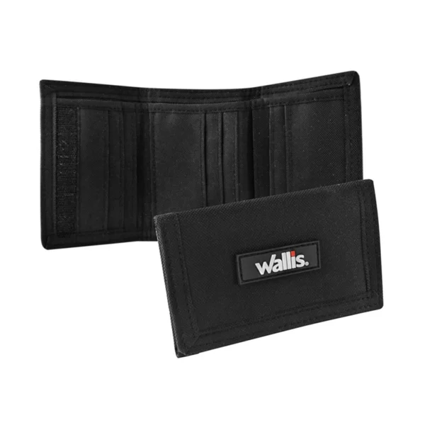 Wallis | Cartera unisex c/varios compartimientos, negra - W0303308 - Imagen 4