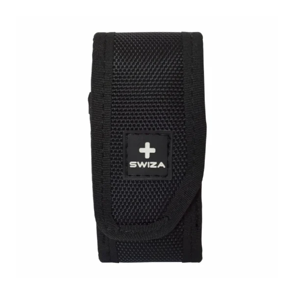 Swiza | Funda nylon negro con velcro, para navaja Swiza, grande- XSP.1009.G