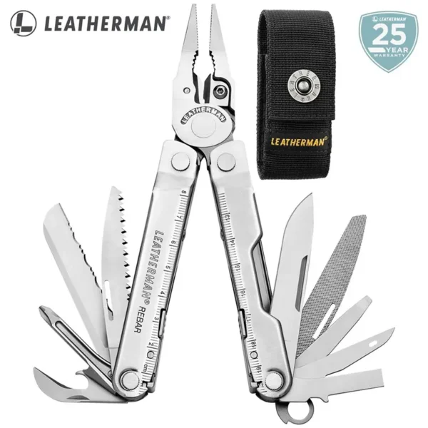 Leatherman | Multiherramienta REBAR Plata - LEA-005-026