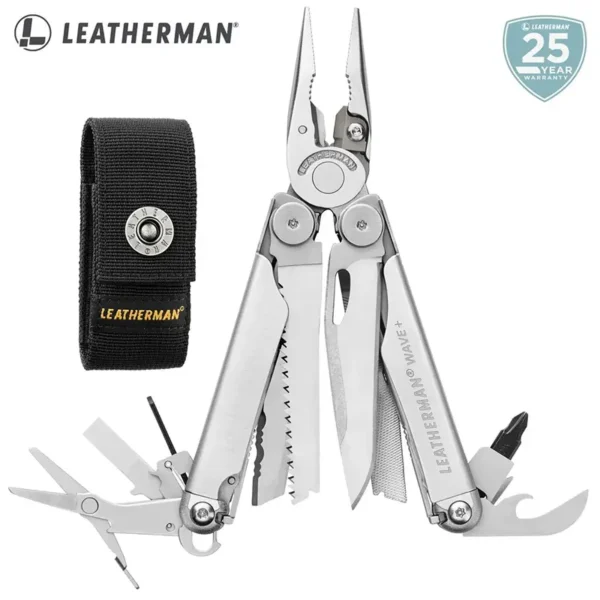 Leatherman | Multiherramienta WAVE+ Plata- LEA-005-027