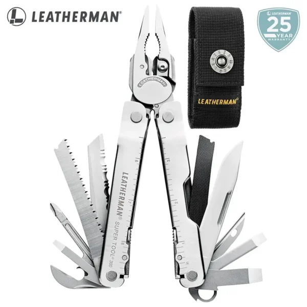 Leatherman | Multiherramienta SUPER TOOL 300 Plata - LEA-005-029