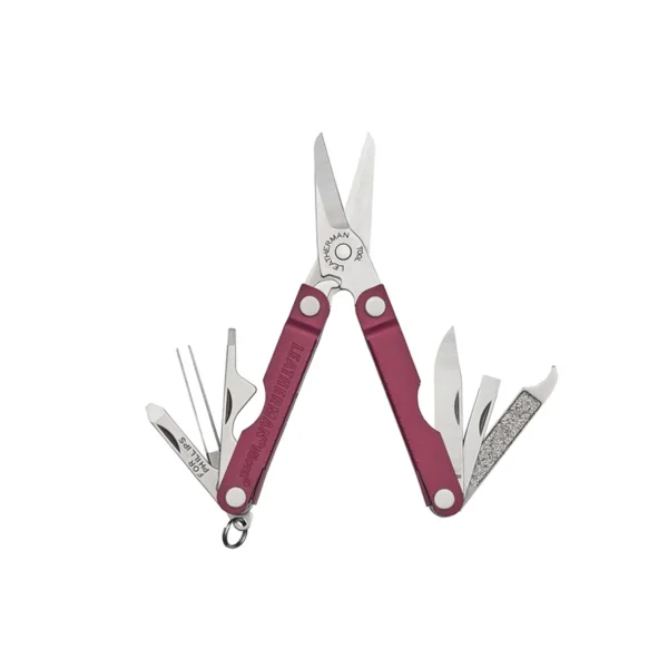 Leatherman | Multiherramienta de Bolsillo MICRA Rojo - LEA-005-138