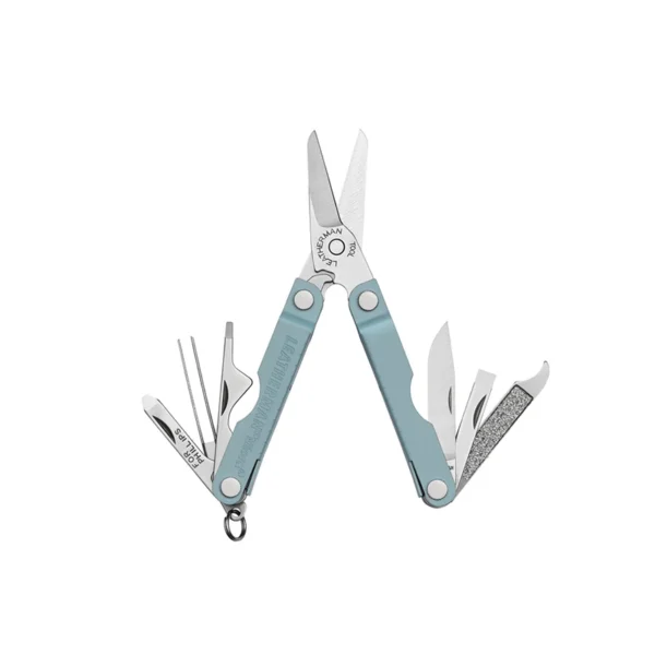 Leatherman | Multiherramienta de Bolsillo MICRA Azul Cielo- LEA-005-139