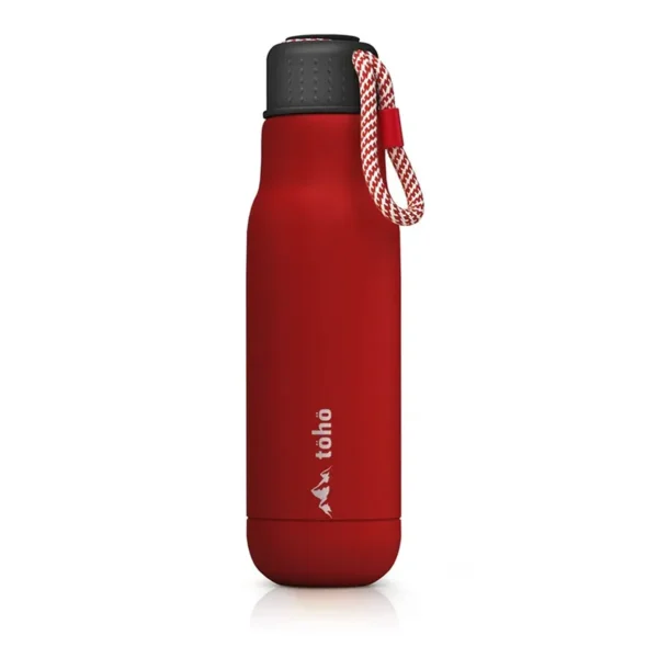 Tooho | Termo de Acero Inoxidable de 500 ml Rojo- TOH-015-004