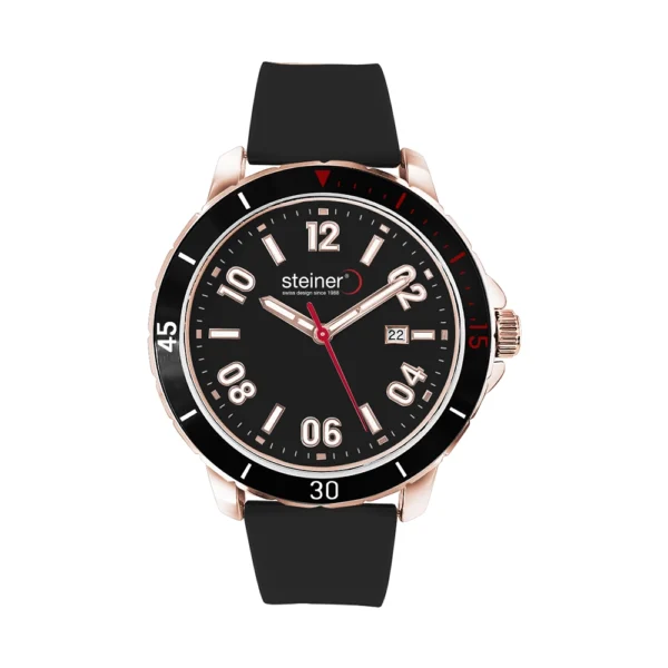 Reloj Caballero | Análogo, Negro Ø 40 mm – ST24265WQ