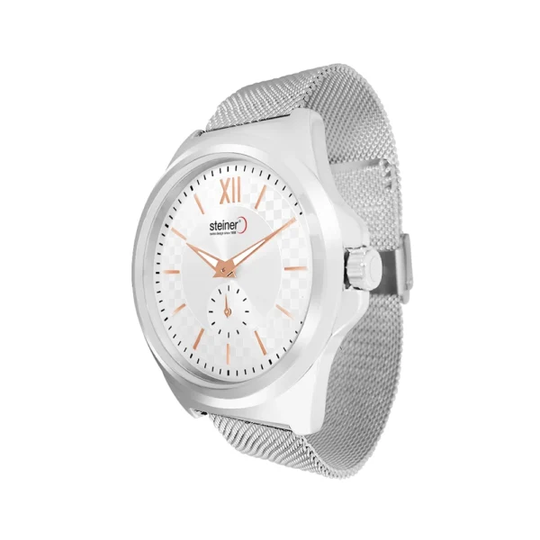 Reloj Caballero | Análogo, Blanco/ Plateado Ø 40 mm – ST24271WQ - Imagen 2