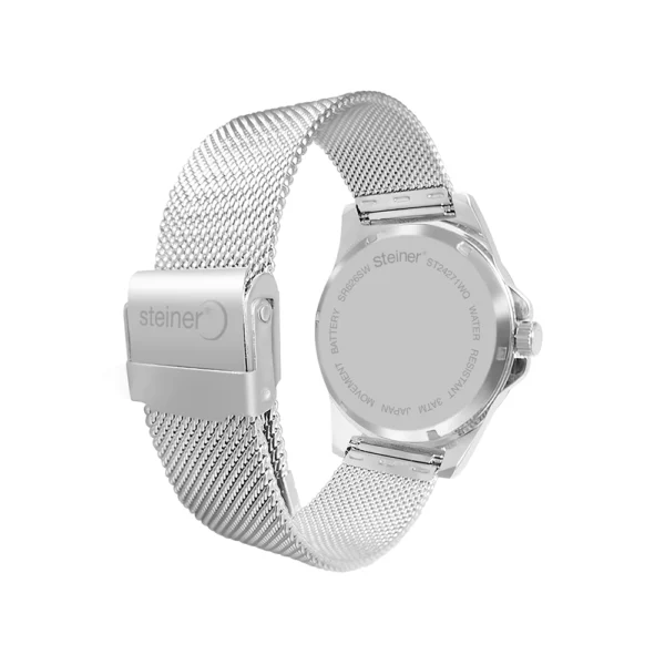 Reloj Caballero | Análogo, Blanco/ Plateado Ø 40 mm – ST24271WQ - Imagen 3